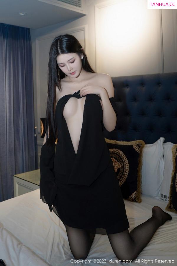 罗熙桐  [XiuRen]高清写真图 2023.07.10 No.7050 桐桐 黑丝美臀第57张图片